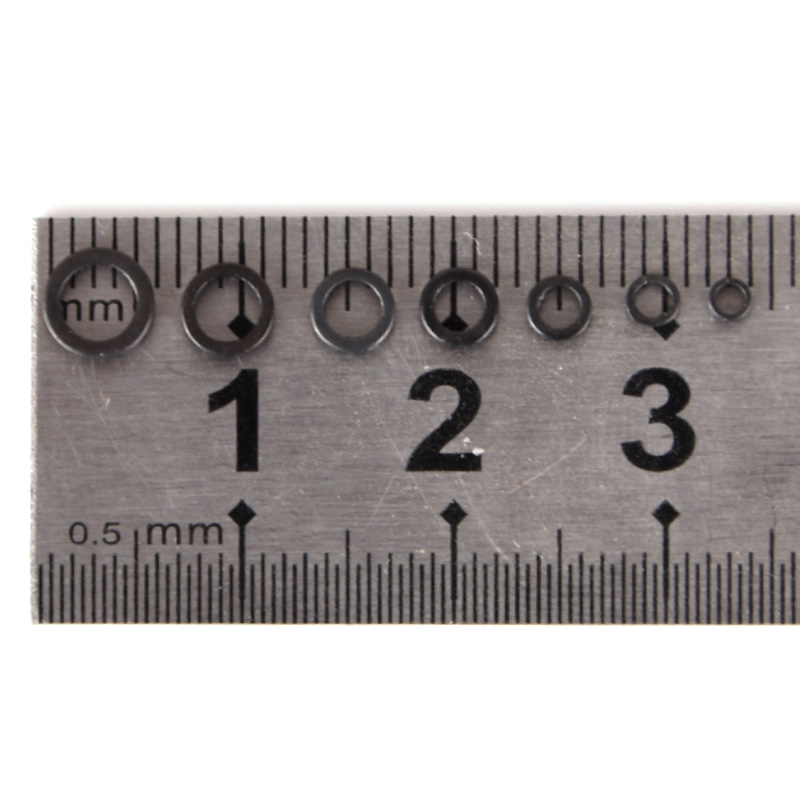 OUZEY 100Pcs Carp Fishing Roun - огляд і ціна Titanium Steel Ring