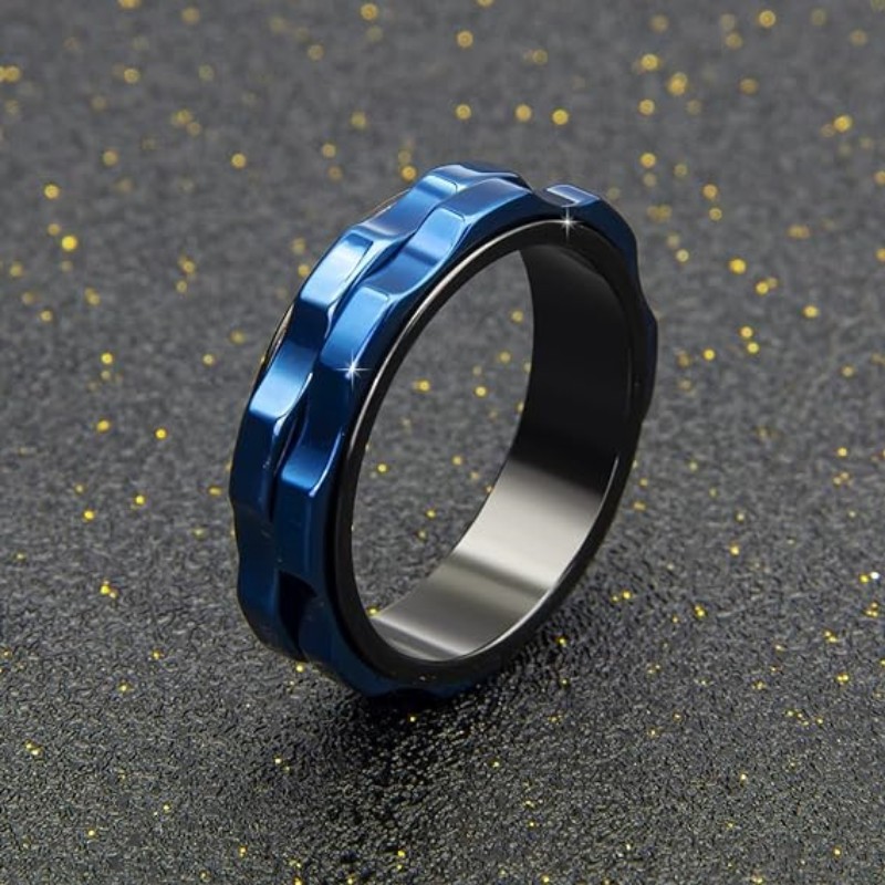 Men's 6mm High Polished Titani - огляд і ціна Titanium Steel Ring