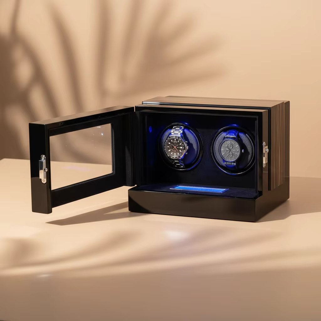 2 Slots Protective Luxury Watc - огляд і ціна Automatic Watch Winder