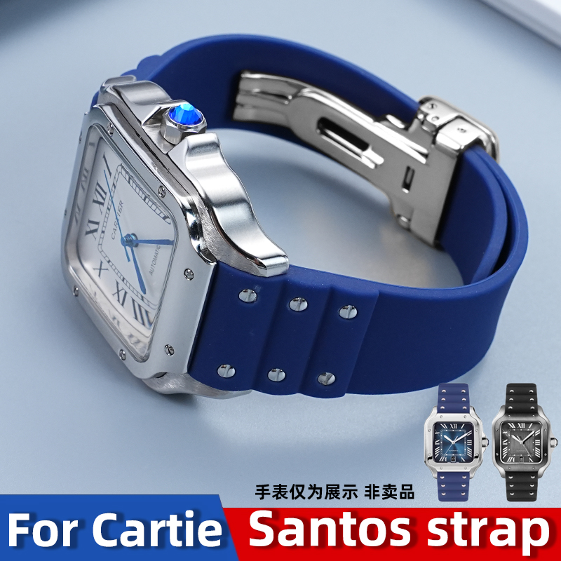 for Cartier Santos Strap 21mm  - огляд і ціна Cartier Watch Santos