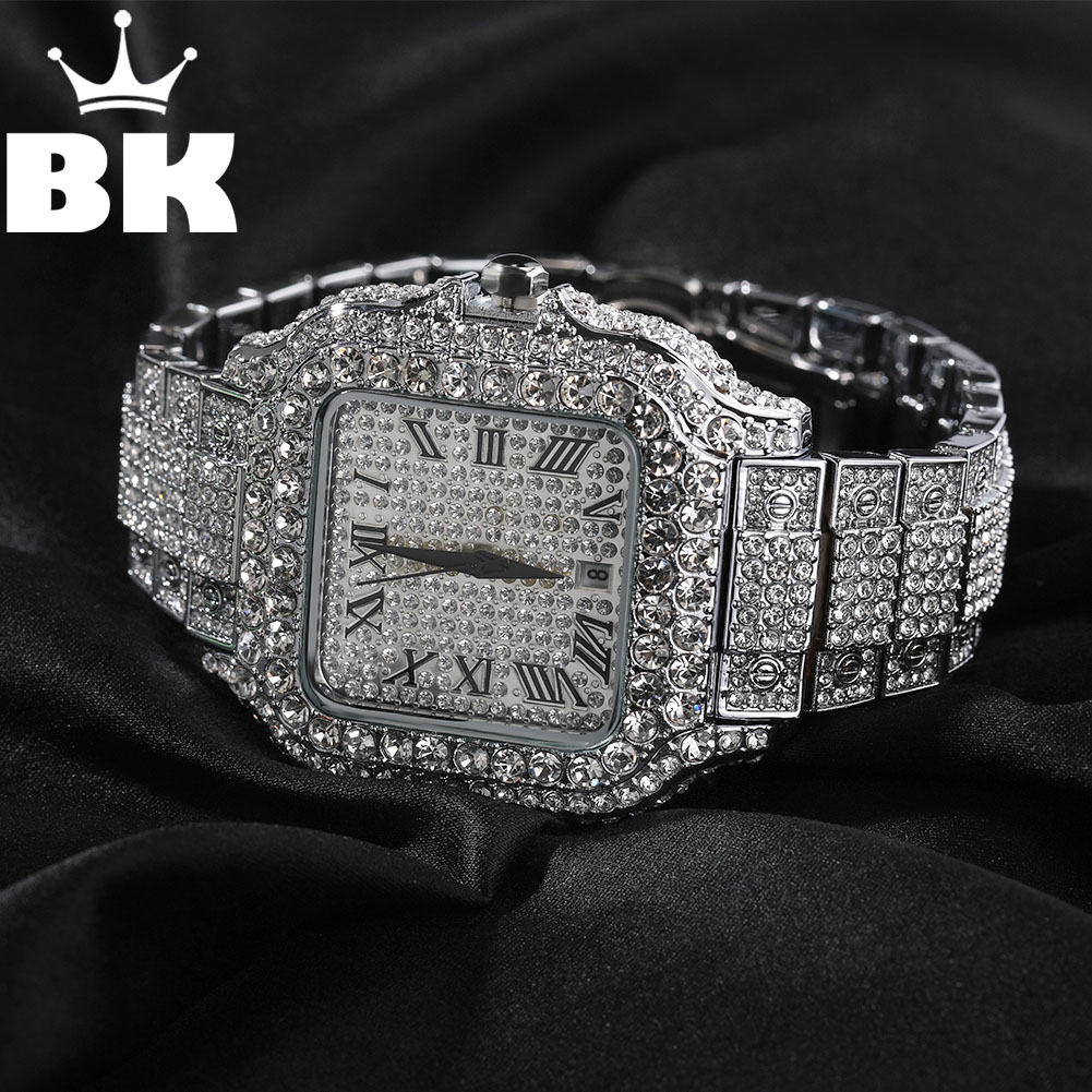 THE BLING KING Iced Out Men's  - огляд і ціна King'S Jewelry Watches