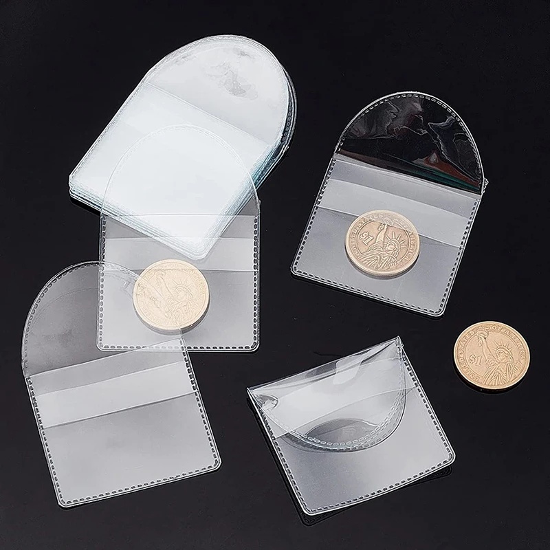 Clear PVC Coin Collector Bags, - огляд і ціна Collectors Coins Jewelry & Watches Of Smithtown