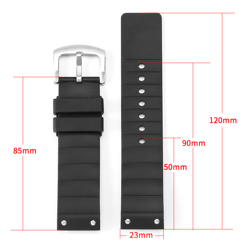 Silicone watch strap stainless - огляд і ціна Cartier Watch Santos