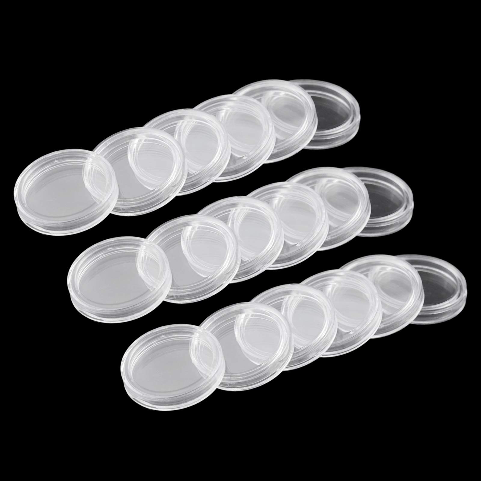 100 Pieces 23mm Clear Round Pl - огляд і ціна Collectors Coins Jewelry & Watches Of Smithtown