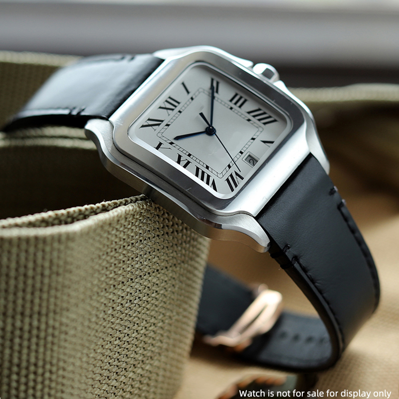 Single Tail Quick Release Leat - огляд і ціна Cartier Watch Santos