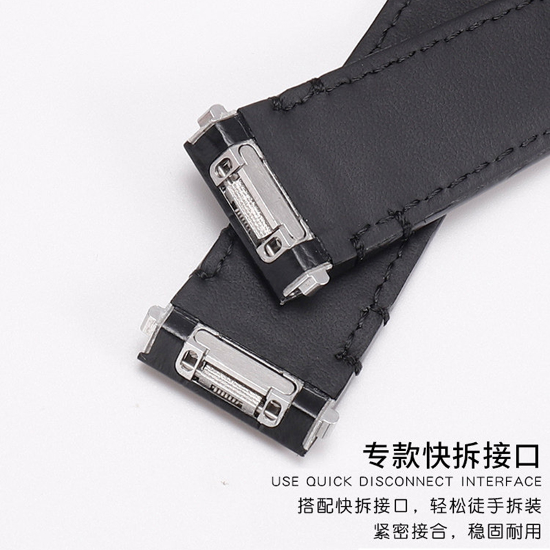 Single Tail Quick Release Leat - огляд і ціна Cartier Watch Santos