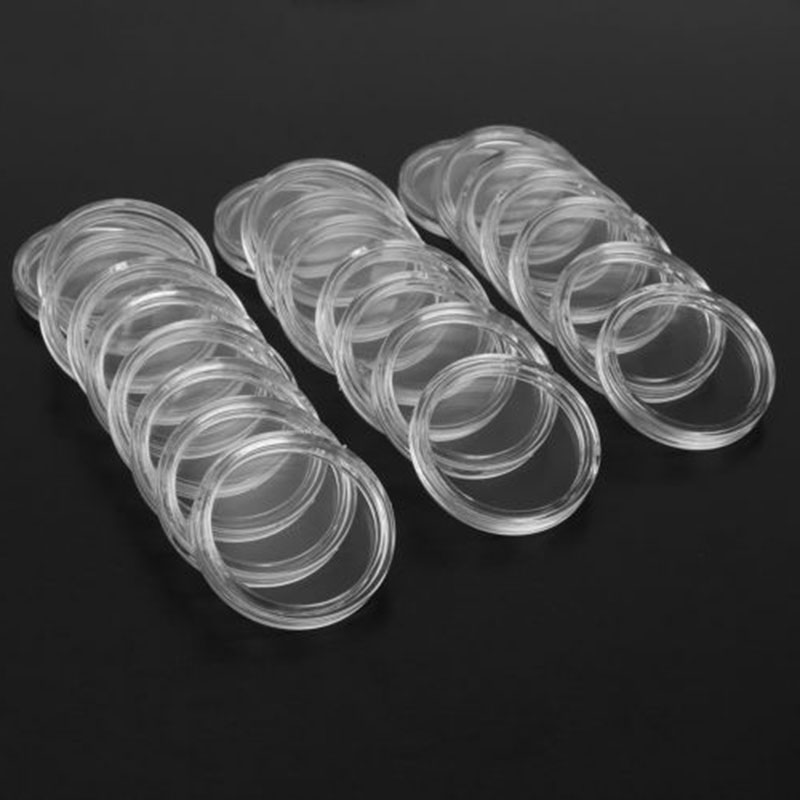 100 Clear Round Coin Holders 3 - огляд і ціна Collectors Coins Jewelry & Watches Of Smithtown
