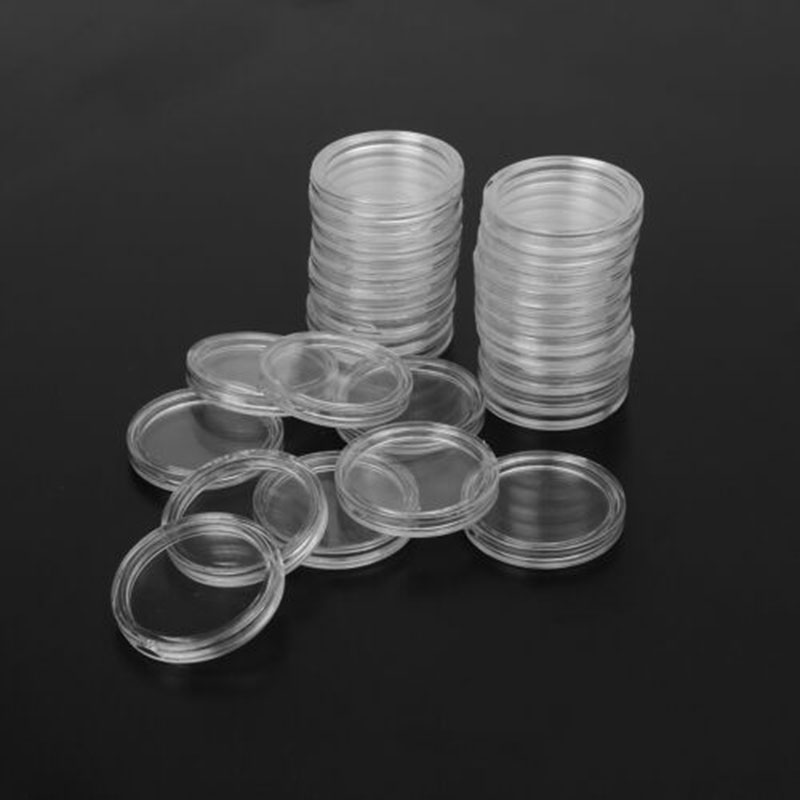 100 Clear Round Coin Holders 3 - огляд і ціна Collectors Coins Jewelry & Watches Of Smithtown
