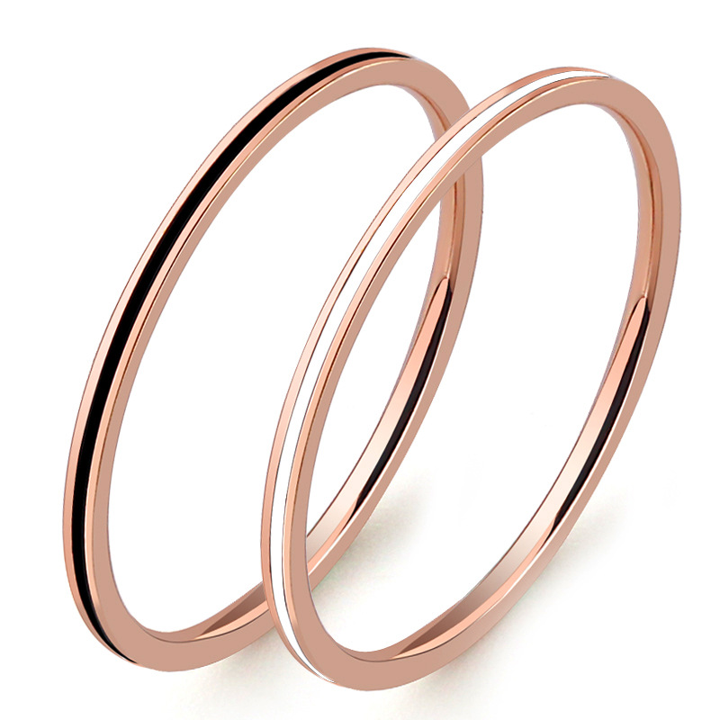 Titanium Steel Rose Gold Color - огляд і ціна Titanium Steel Ring