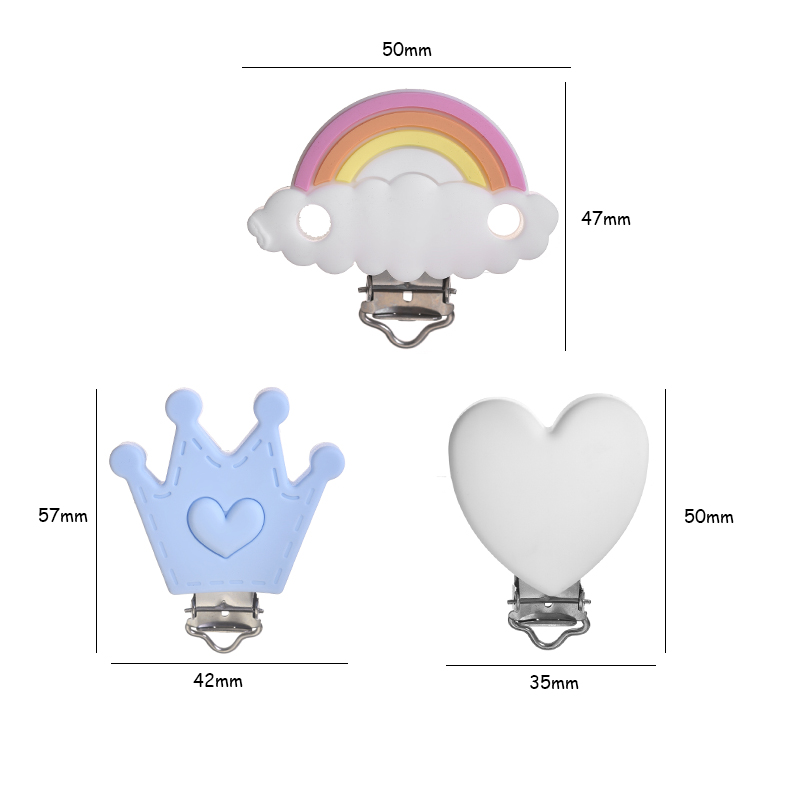 1Pc Baby Silicone Pacifer Clip - огляд і ціна Pacific Jewelry & Watches Los Angeles