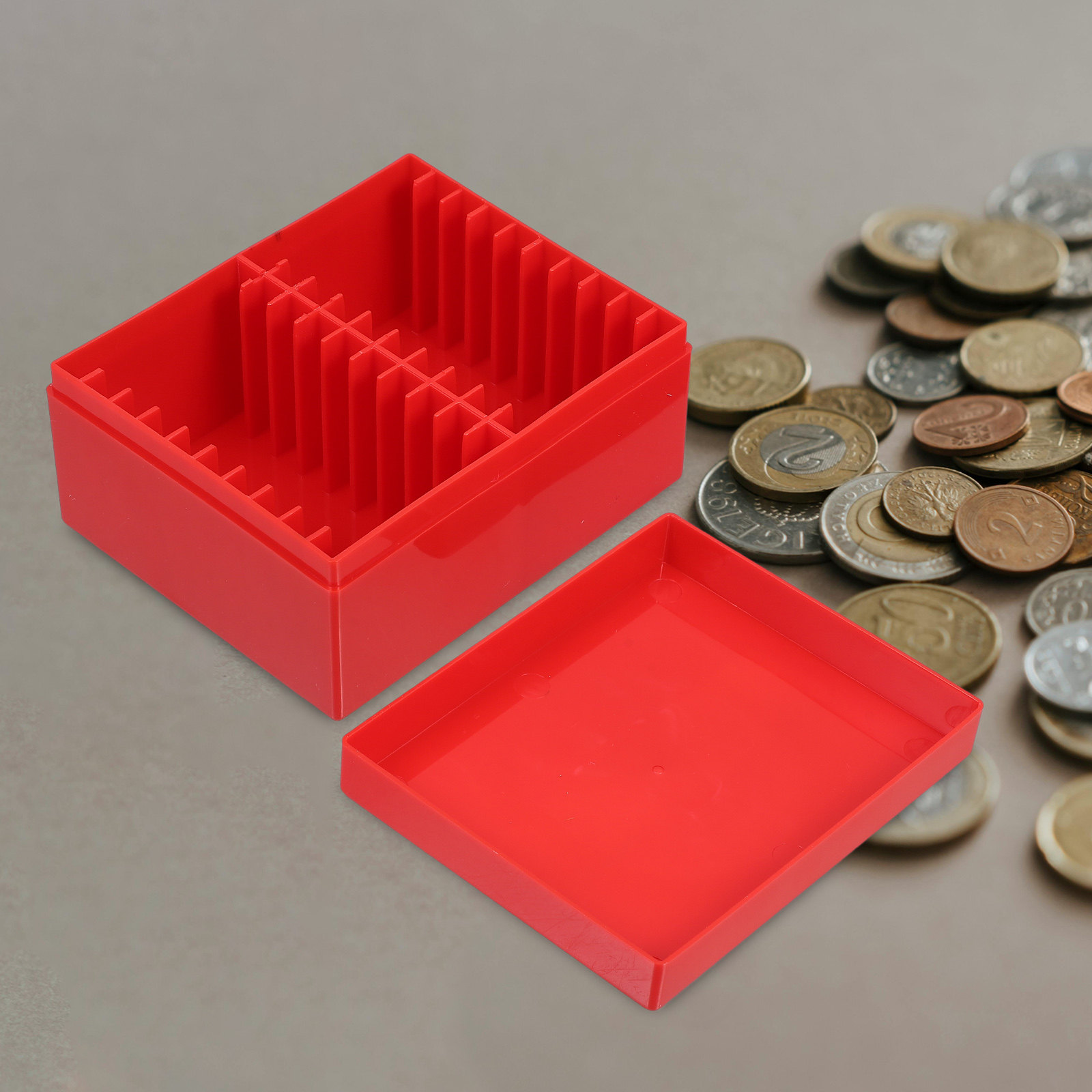 Plastic Coin Storage Box with  - огляд і ціна Collectors Coins Jewelry & Watches Of Smithtown