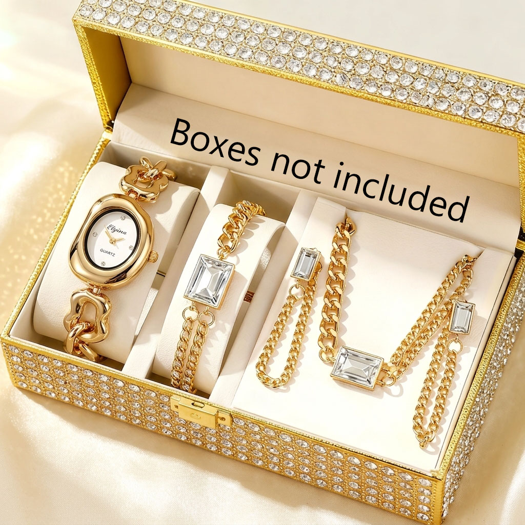 5PCS Fashion Irregular Women Q - огляд і ціна Jewelry Clasp Watches